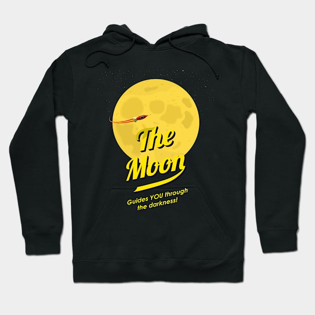 The Moon! Hoodie by Hazeman